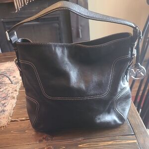 Michael Kors Black leather Hobo Bag